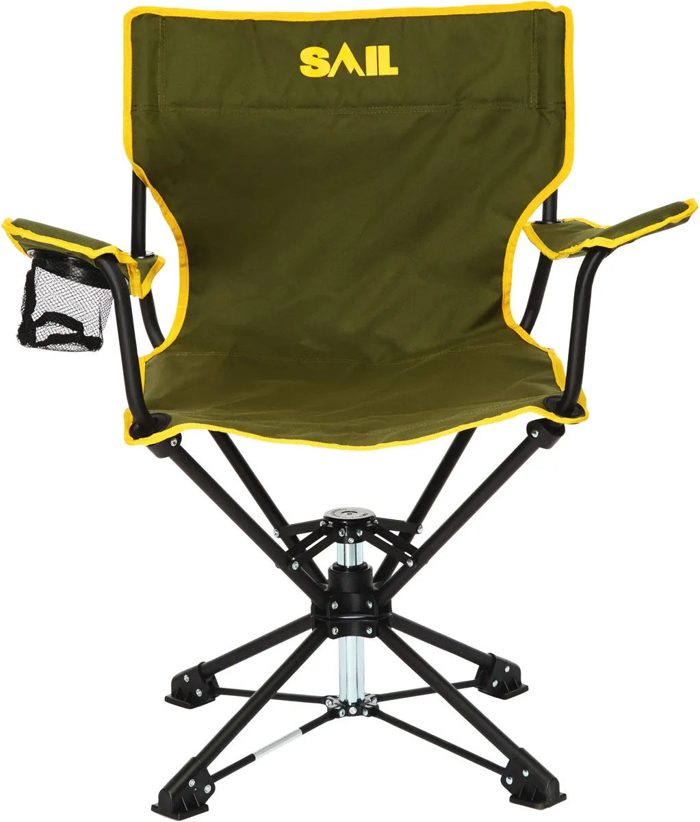 360-Degree Swivel Camping Chair