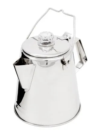 Glacier Stainless Steel Percolator - 8 Cups