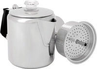 Thumbnail for Glacier Stainless Steel Percolator - 6 Cups